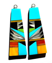 Shell Inlay Earrings 05