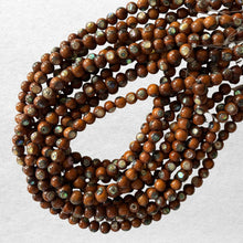 Mata2 Abalone (Paua NZ) Shell Inlay to Bayong Wood