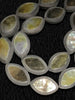 Black Lip Shell Inlay to Horn Football