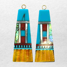 Shell Inlay Earrings 52