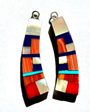 Shell Inlay Earrings 01