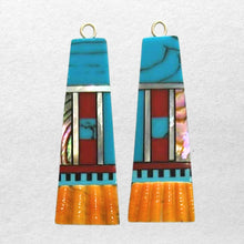 Shell Inlay Earrings 53