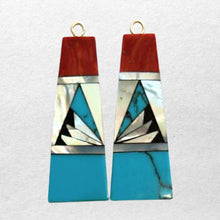 Shell Inlay Earrings 54