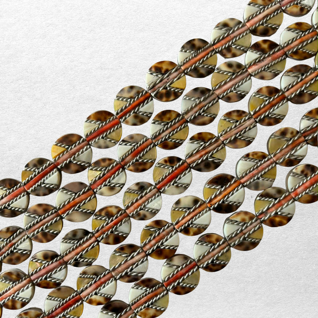 Shell Inlay Beads 08– JM Gems
