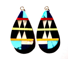 Shell Inlay Earrings 07