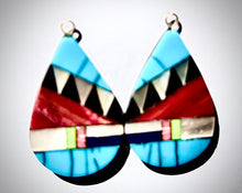 Shell Inlay Earrings 09