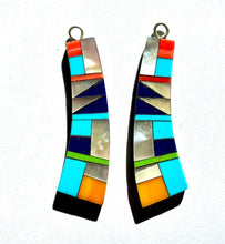 Shell Inlay Earrings 02