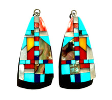 Shell Inlay Earrings 03