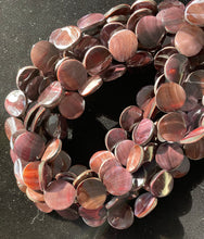 Violet Oyster Round Flat Disc