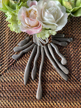 Wood Cleo Sticks Graywood Hand Carved