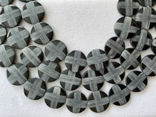 Horn Cross Design Round Disc