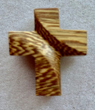 Wooden Cross Hand Carved Robles