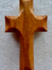 Wooden Cross Hand Carved Bayong