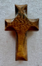 Wooden Cross Hand Carved Robles