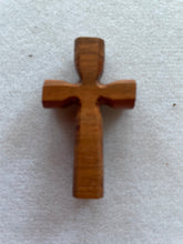 Wooden Cross Hand Carved Bayong