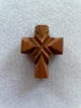 Wooden Cross Hand Carved Bayong