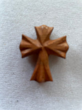Wooden Cross Hand Carved Bayong
