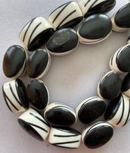 Bone & Horn Teardrop with Design 2 Stripes