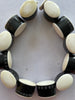 Bone & Horn Oval With Design