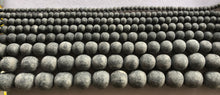 Horn Round Beads Matte/Brush