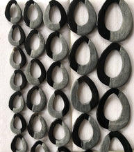 Horn Teardrop 2 Tone (1/2 Polished 1/2 Brush) Donut